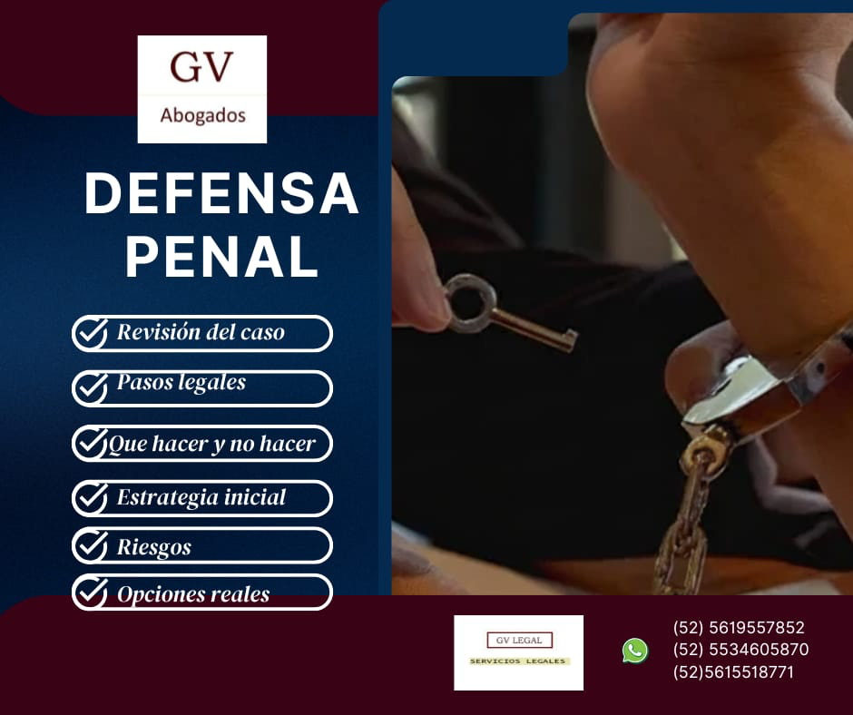 Defensa penal GVA Legal